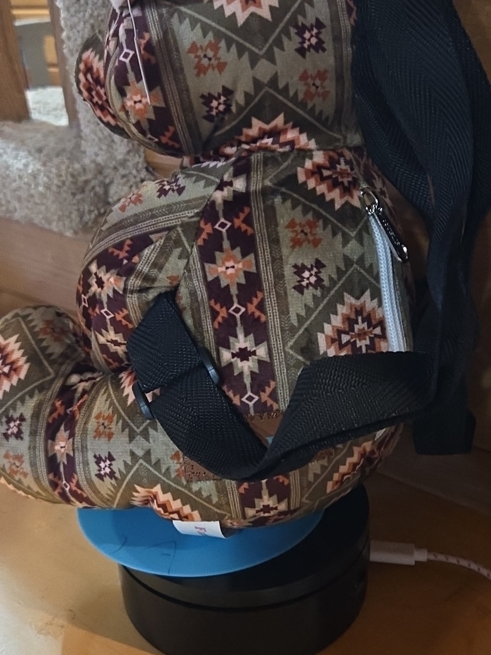 Western Linens Farm Pal Aztec Backpack - Picture 2 of 3